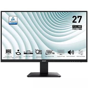 Full HD монитор MSI PRO MP273A — купить в интернет-магазине 4К Monitor