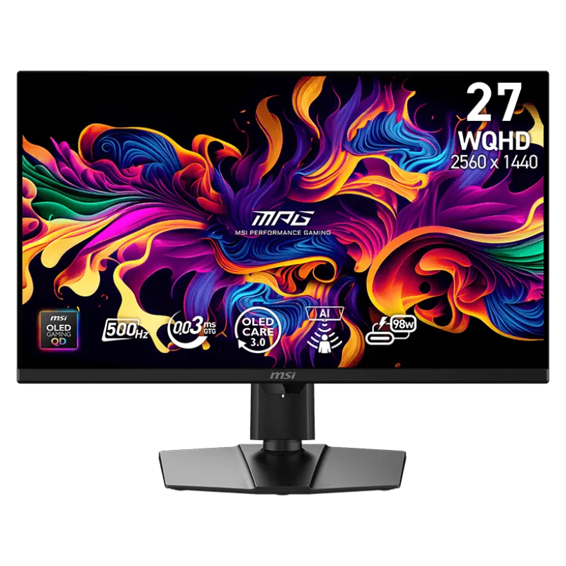 WQHD монитор MSI MPG 271QR QD-OLED X50