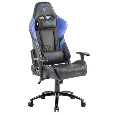 Компьютерное кресло ZONE 51 CLUBPOINT Black-Blue (Z51-CLU-BB)