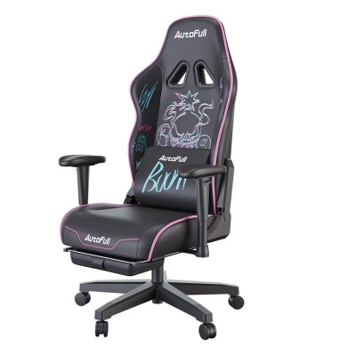 Компьютерное кресло Autofull C3 Graffiti, с поддержкой для ног (AF111BSA)