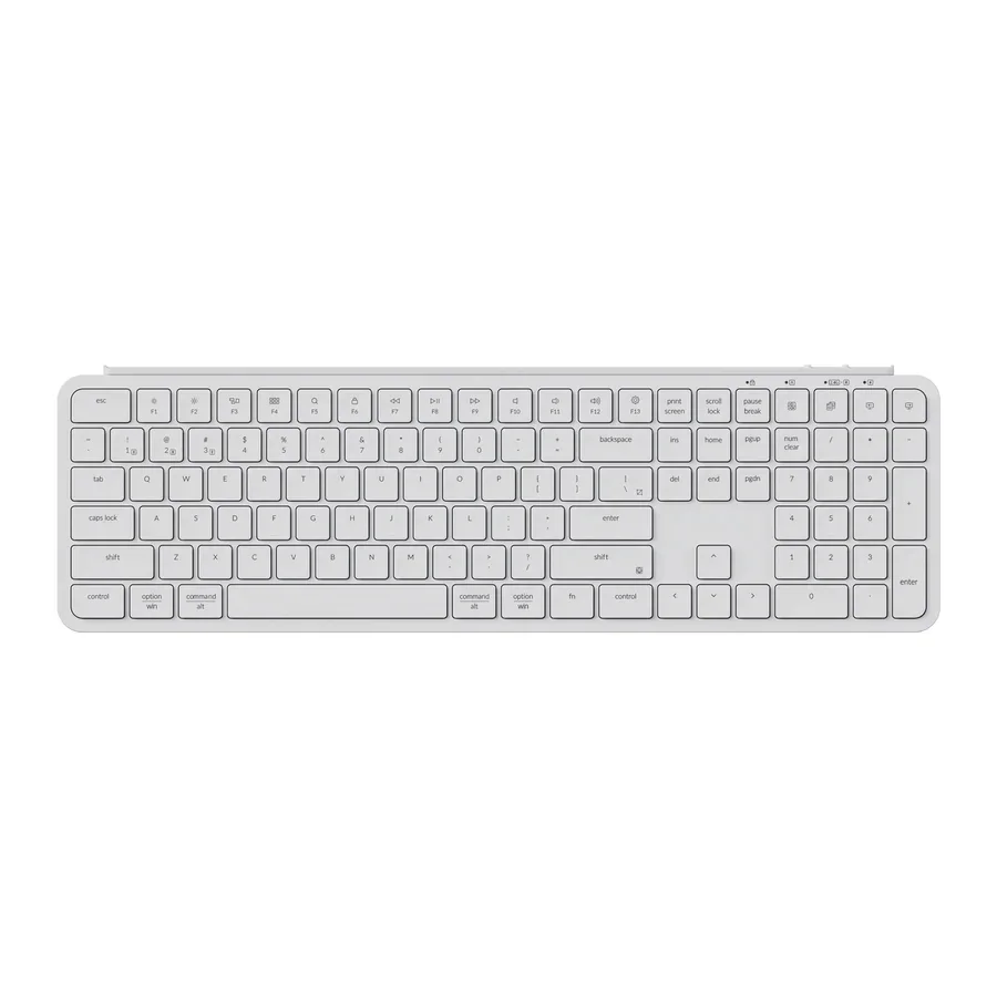 Клавиатура Keychron B6 Pro, Ivory White (B6P-K8)