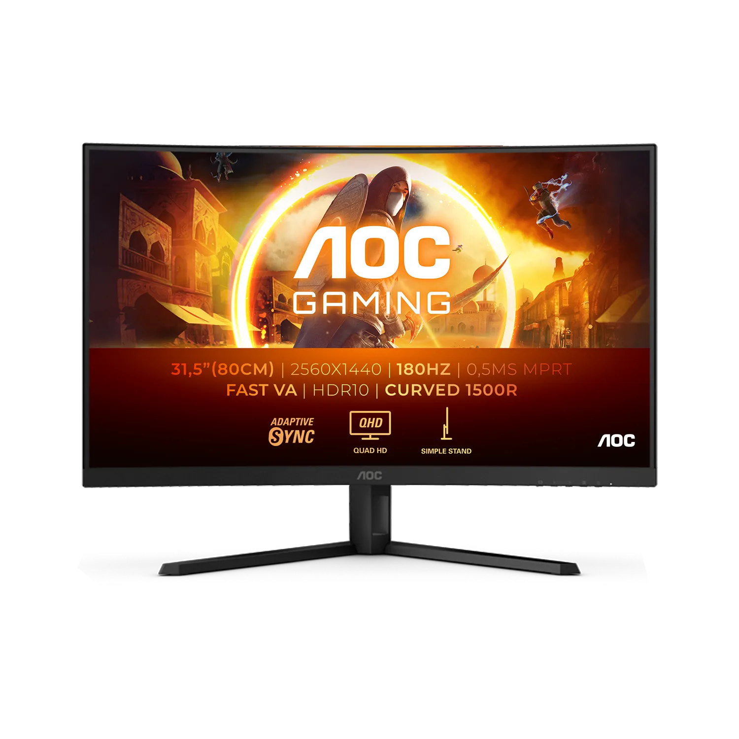 WQHD монитор AOC CQ32G4VE