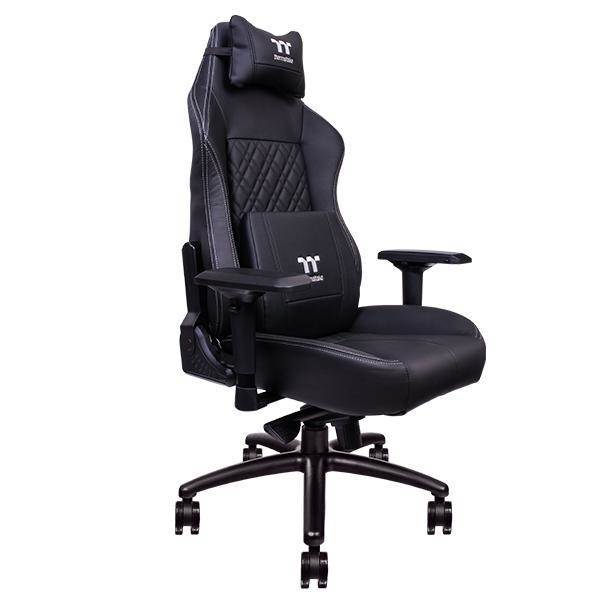 Игровое компьютерное кресло Thermaltake X Comfort Real Leather (GC-XCR-BBLFDL-01) - фото 2