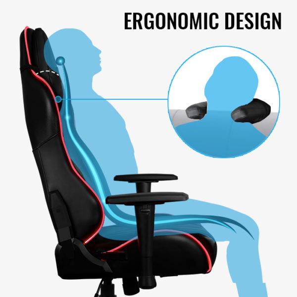 Игровое кресло Aerocool AC220 AIR RGB - фото 3