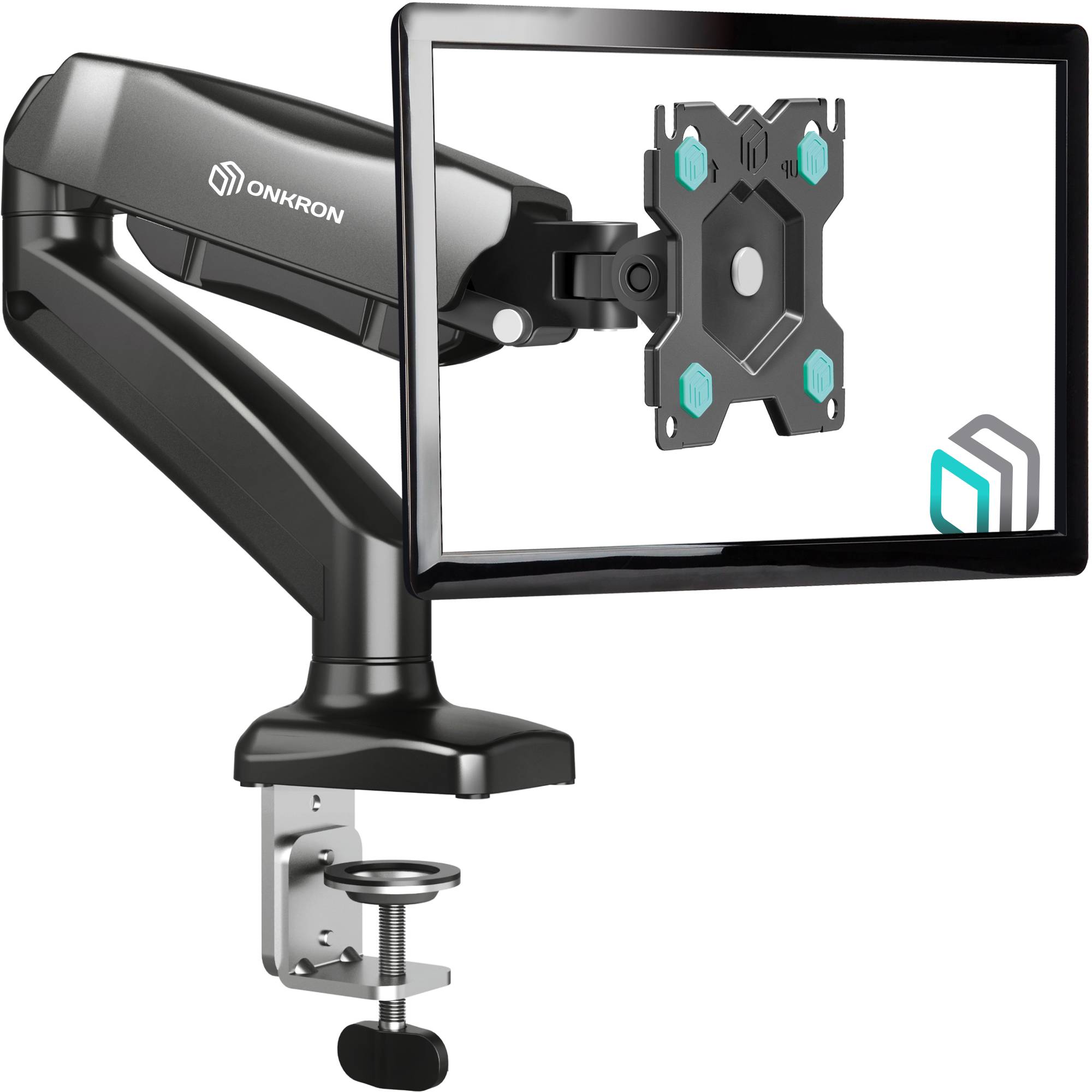 ONKRON кронштейн (держатель) для монитора 13"-32" дюймов настольный, чёрный G80 (G80-B)