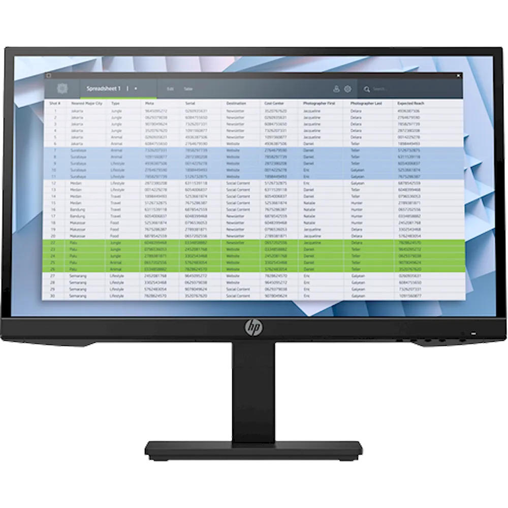 Full HD монитор HP P22H G4 (7UZ36AA)