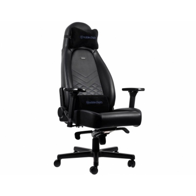 Игровое кресло Noblechairs ICON Black/Blue (NBL-ICN-PU-BBL)