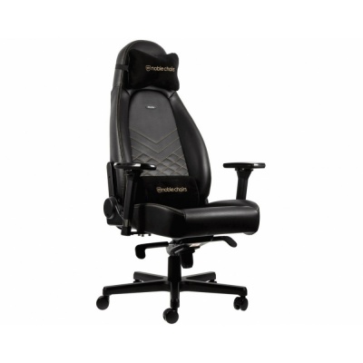 Игровое кресло Noblechairs ICON Black/Gold (NBL-ICN-PU-GOL)