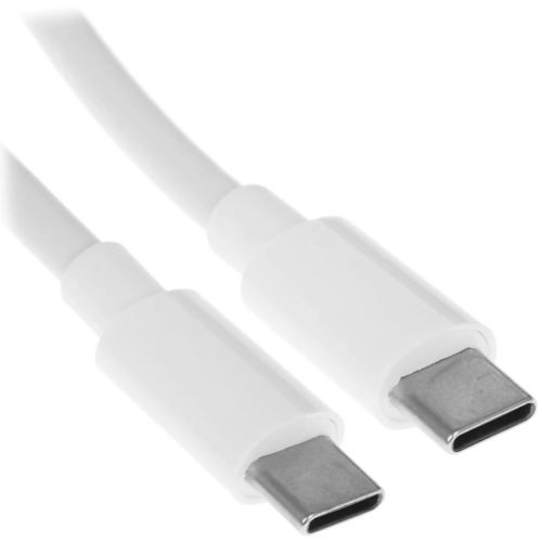 Кабель USB-C KEYRON (2м, 5А, Круглый, TPE оплетка, PC коннектора, белый) [KDCC5A0TA20RWGBp] - фото 1