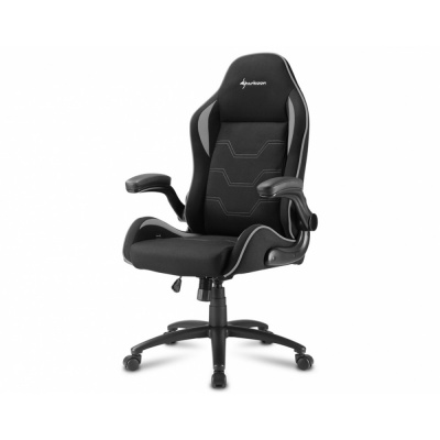 Игровое кресло Sharkoon Elbrus 1 Black Grey (ELBRUS-1-BK/GY)