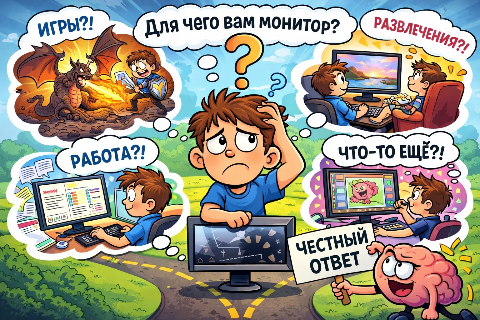 Как выбрать монитор в 2026 году