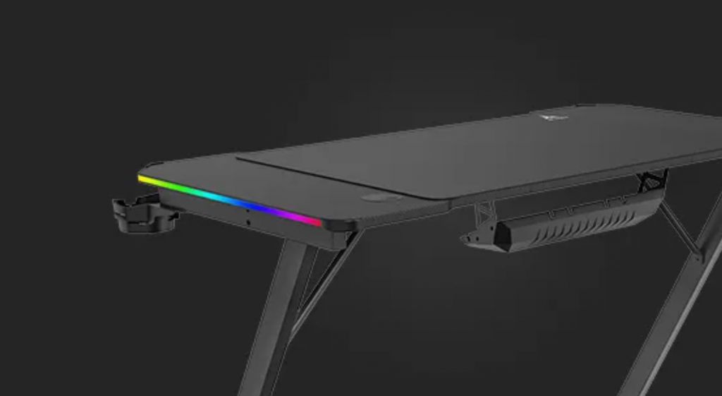 Компьютерный стол Zone 51 TRINE 160 RGB Black