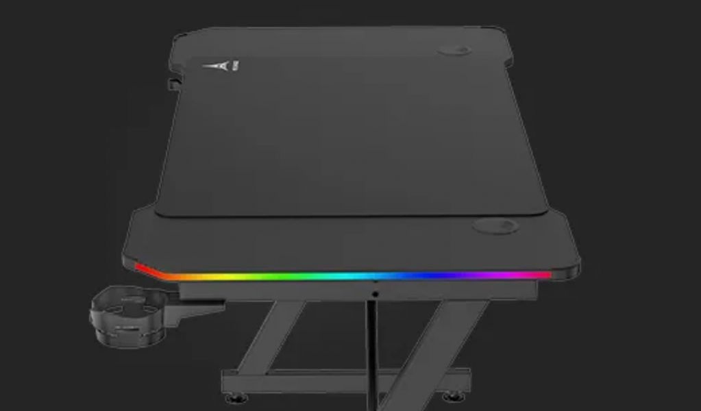 Компьютерный стол Zone 51 TRINE 160 RGB Black