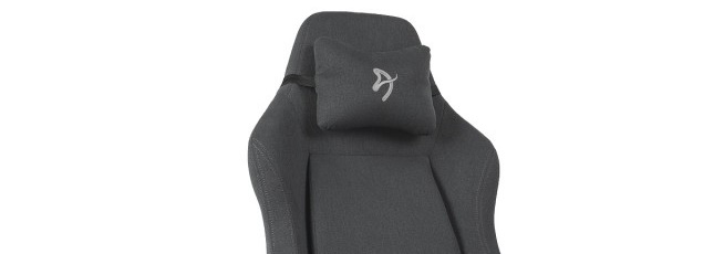 Arozzi Primo Woven Fabric - Black - Grey logo