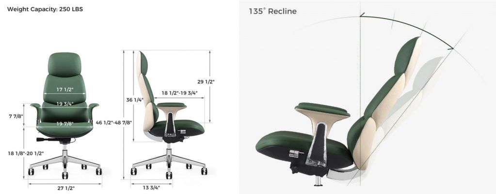 Компьютерное кресло Eureka OC21 Paulo