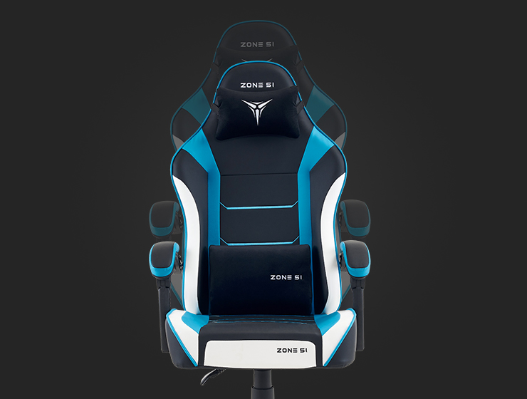 Игровое кресло ZONE 51 INVADER Black