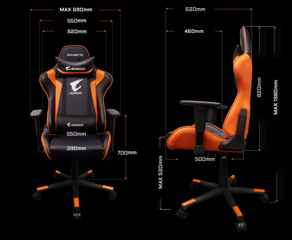 Игровое кресло Gigabyte AORUS AGC300 V2