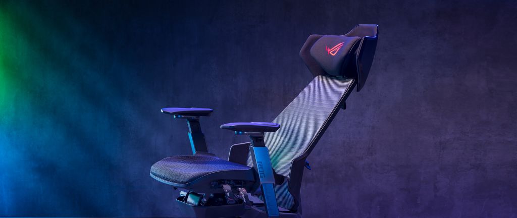 Компьютерное игровое кресло ASUS ROG SL400 Ergo Gaming Chair