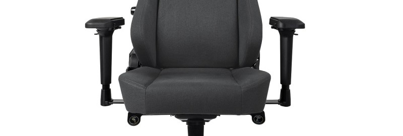 Arozzi Primo Woven Fabric - Black - Grey logo