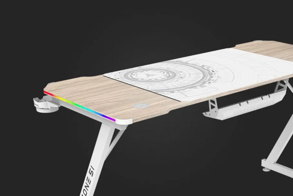 Компьютерный стол Zone 51 TRINE 160 RGB Wood