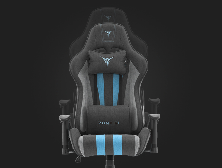 Игровое кресло ZONE 51 GRAVITY X-Weave Black
