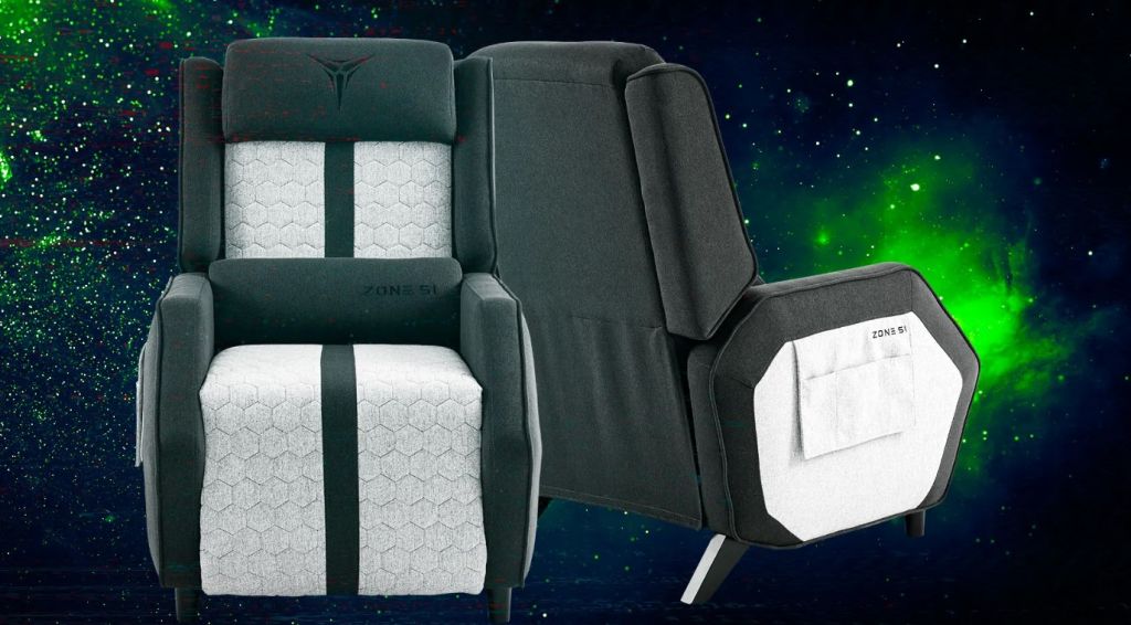 Игровое кресло ZONE 51 RIDER X-WEAVE Grey