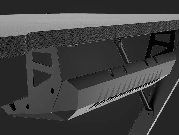 Компьютерный стол Zone 51 TRINE 160 RGB Black