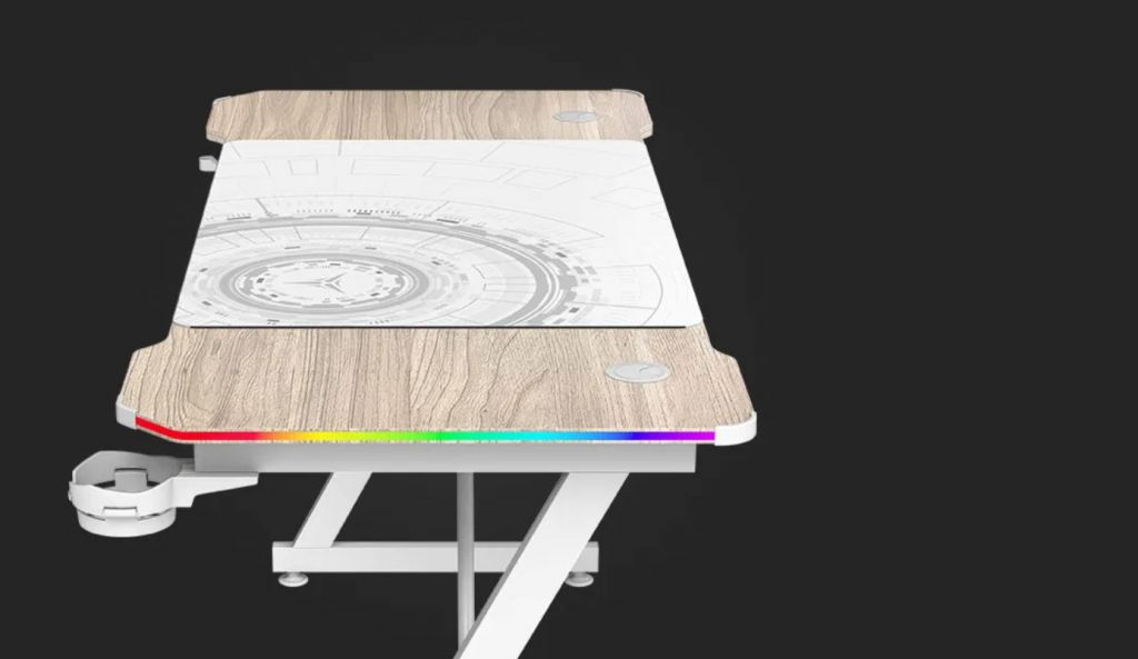 Компьютерный стол Zone 51 TRINE 160 RGB Wood