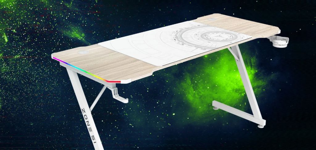 Компьютерный стол Zone 51 TRINE 160 RGB Wood