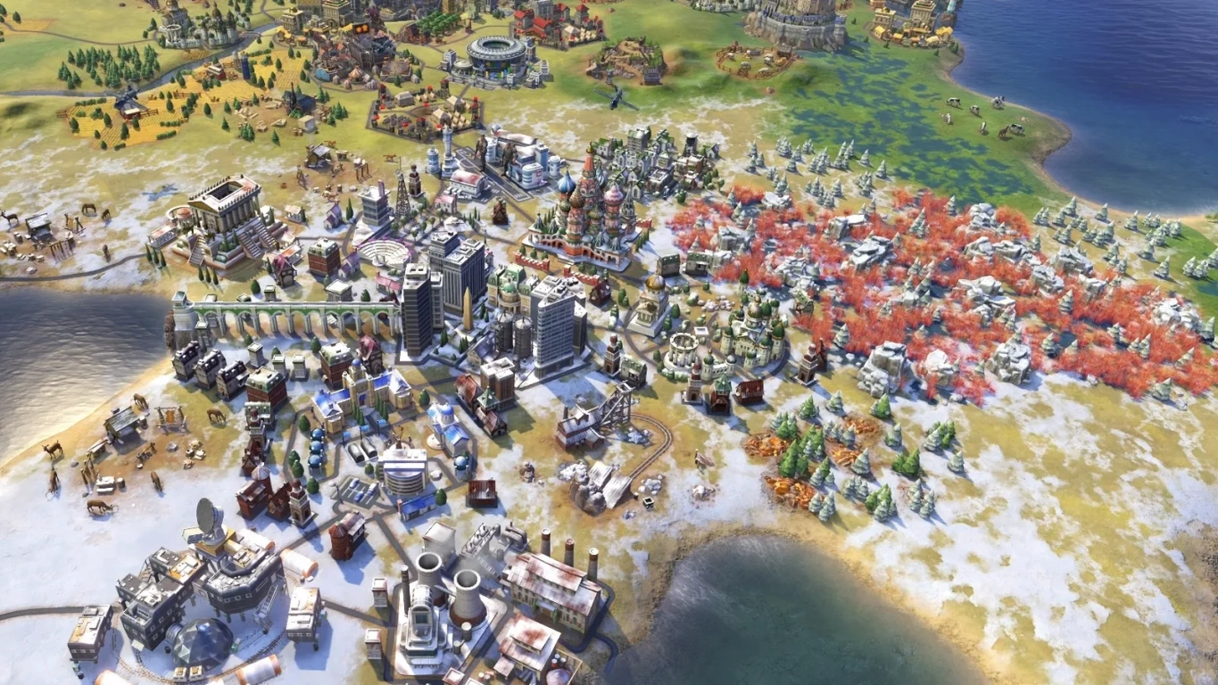 Монитор для Civilization 6
