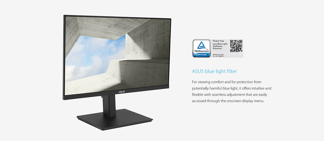 Монитор ASUS VA27ACFSN: Eye Care