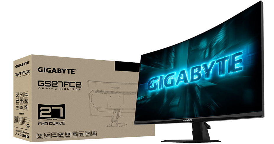 Gigabyte представила монитор GS27FC2