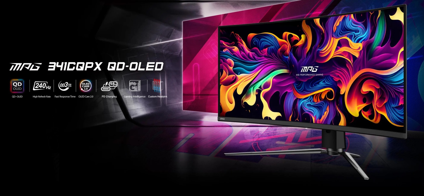 MSI QD-OLED MPG 341CQPX