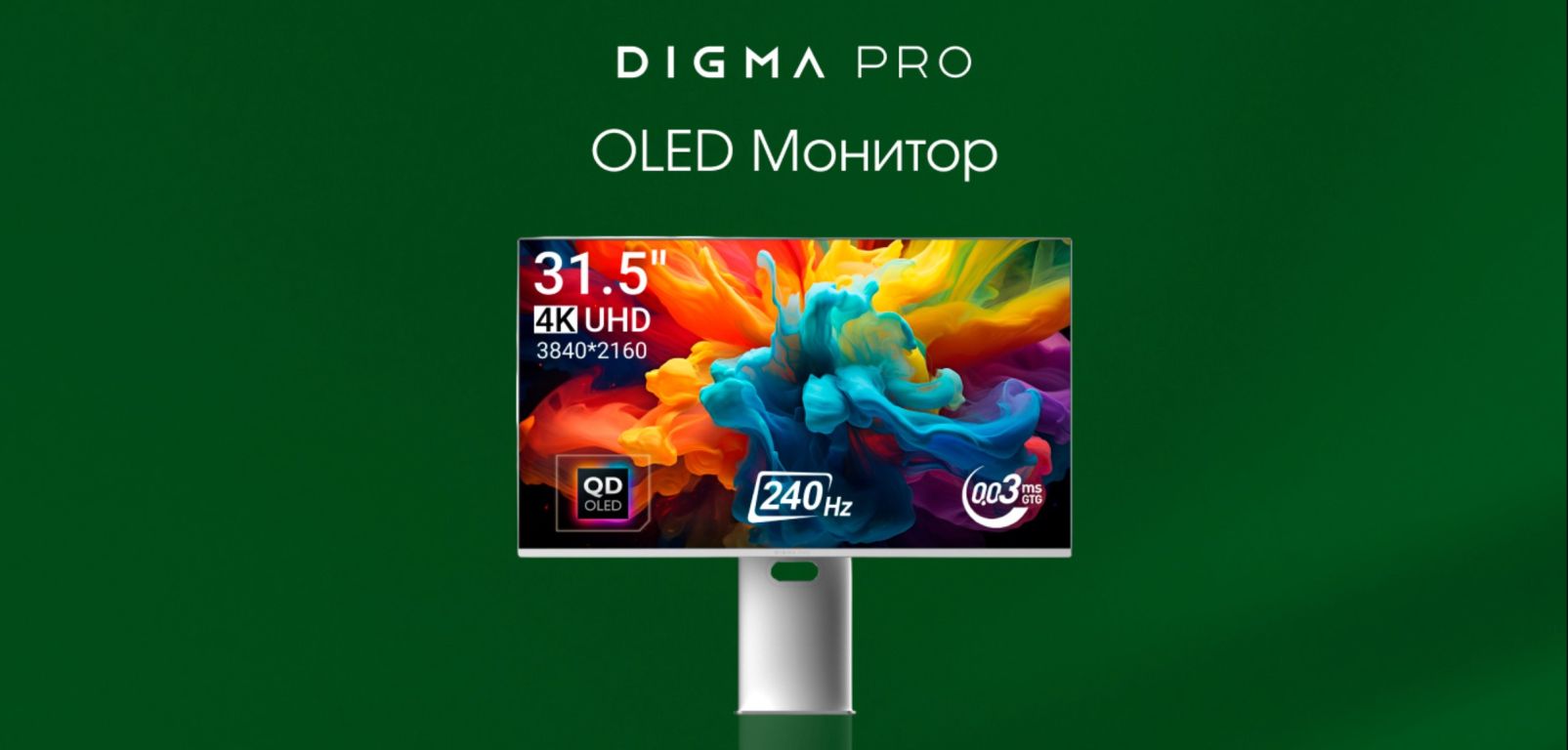 Монитор DIGMA PRO Vision L Silver