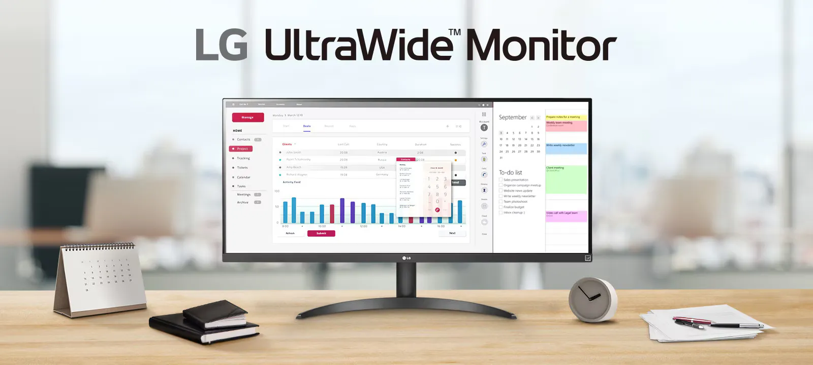 Монитор LG UltraWide 34WQ500-B