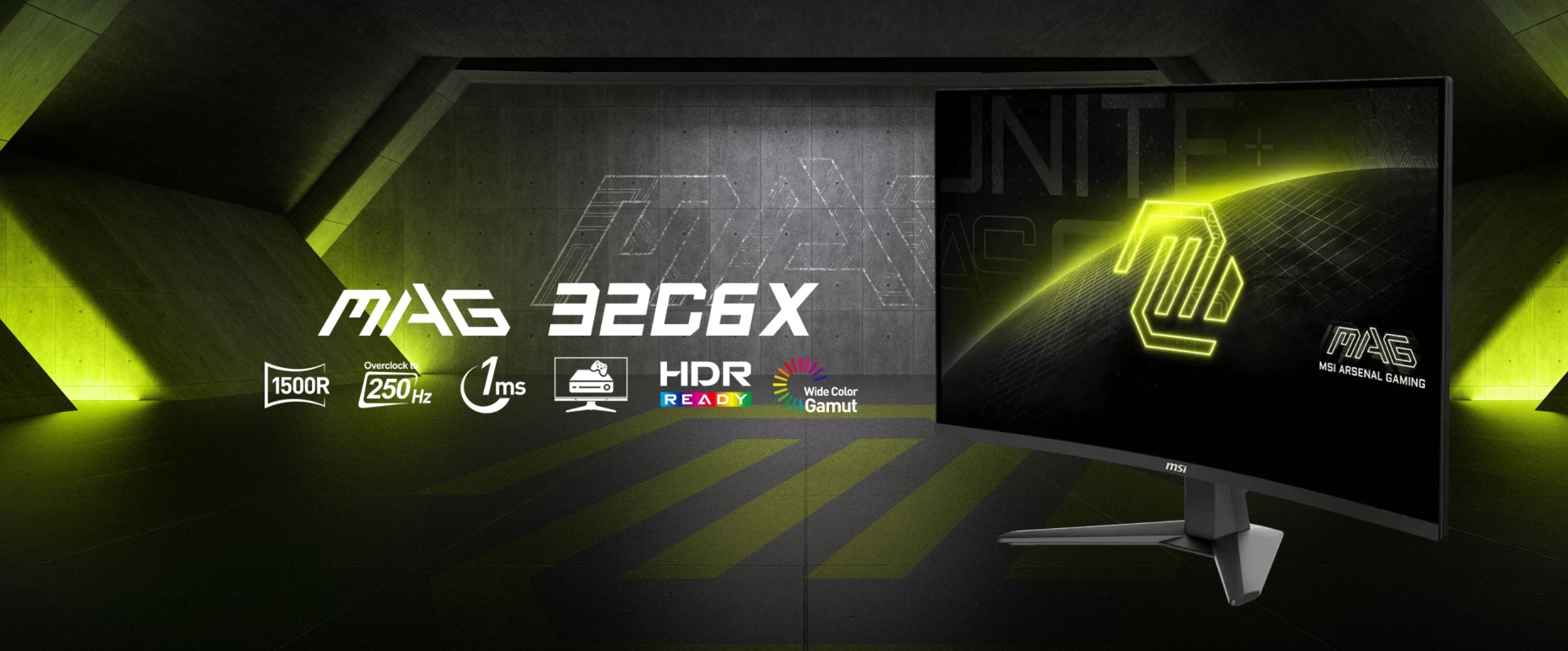 Монитор MSI MAG 32C6X