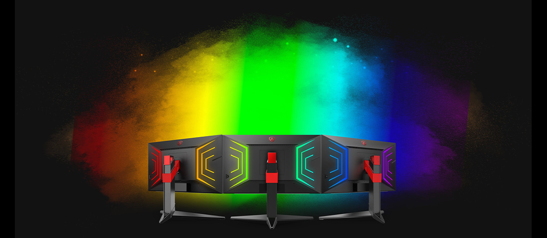 Монитор AOC AGON Pro AG274QZM: подсветка