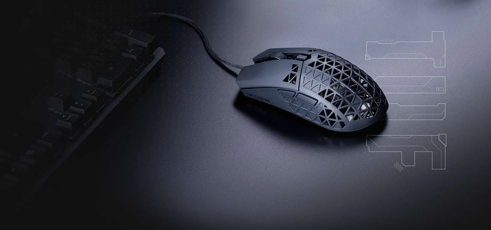 Игровая мышь ASUS TUF Gaming M4 Air