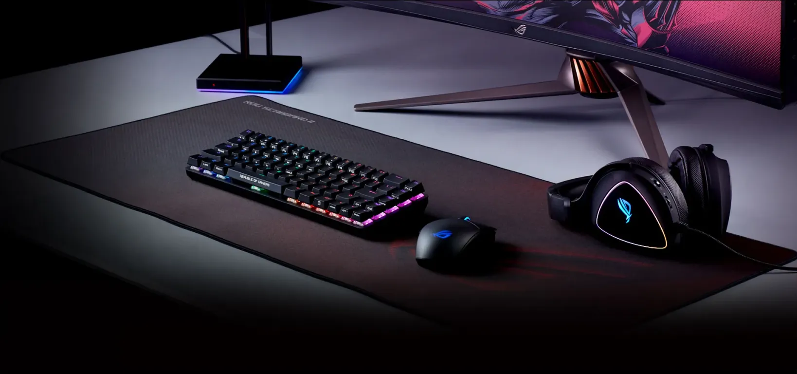 Коврик для мыши ASUS NC08-ROG SCABBARD II