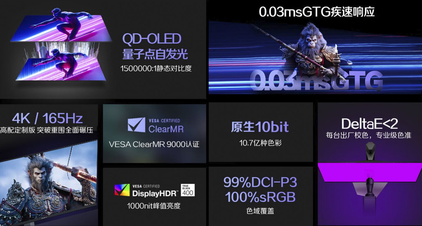 AOC показала QD-OLED монитор AOC AGON Pro AG326UD