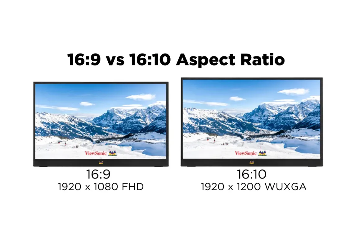 Выбор соотношения сторон монитора