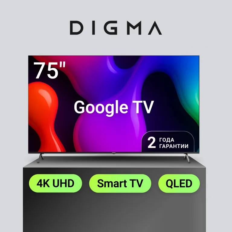 Телевизор Digma DM-LED75UQB31