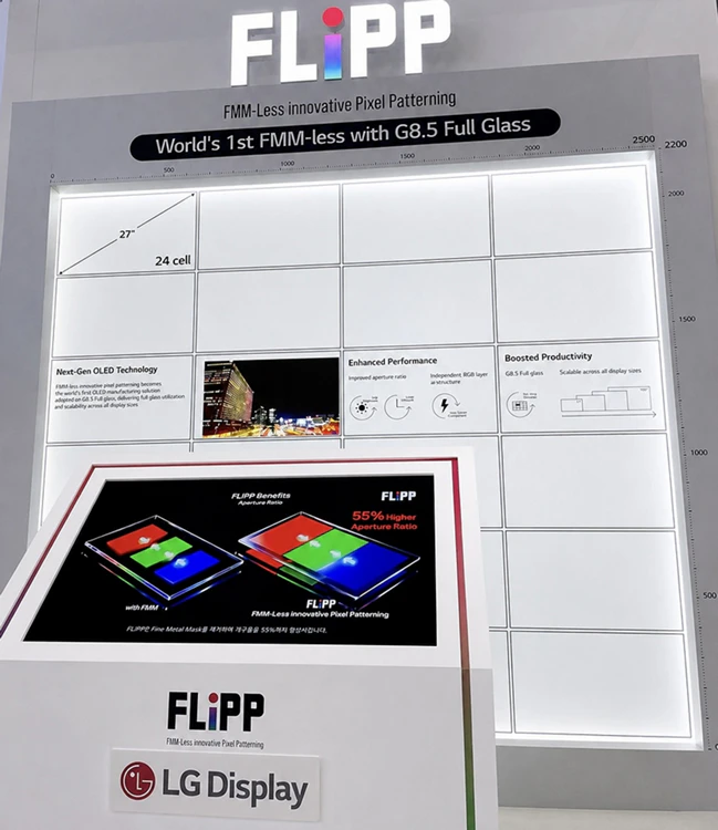 OLED без металлических масок. LG Display разработала технологию FLiPP для OLED-панелей нового поколения