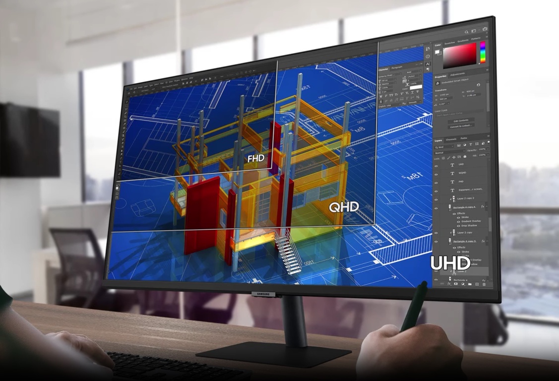 Монитор Samsung S32A700NWI