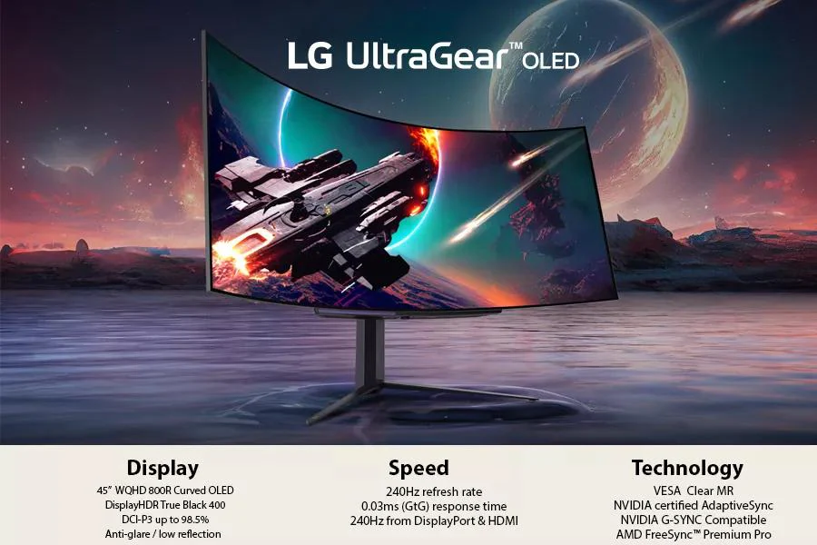 Монитор LG UltraGear 45GS96QB-B