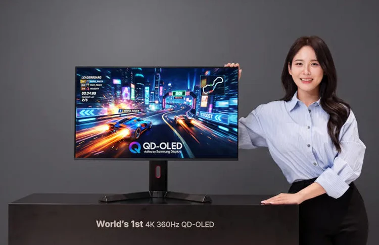 Samsung Display показала 31,5-дюймовый QD-OLED с 4K при 360 Гц и Dual-Mode