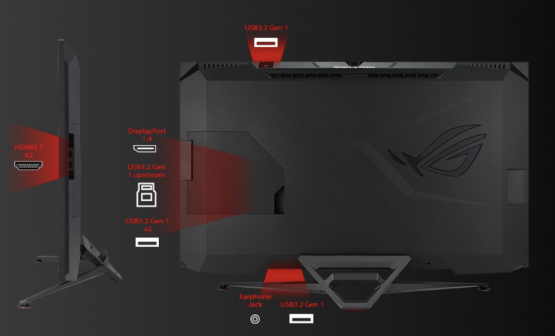Прозрение. ASUS анонсировала монитор нового формата - 38-дюймовый 16:9 ROG Swift PG38UQ стандарта 4К