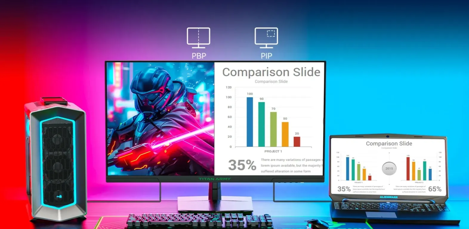Монитор Titan Army P275MV-A