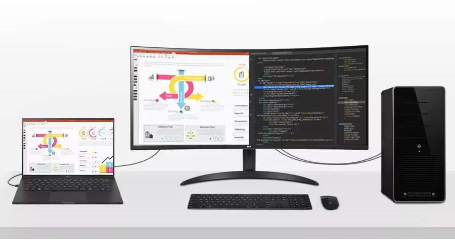 Монитор LG 34WR55QK-B