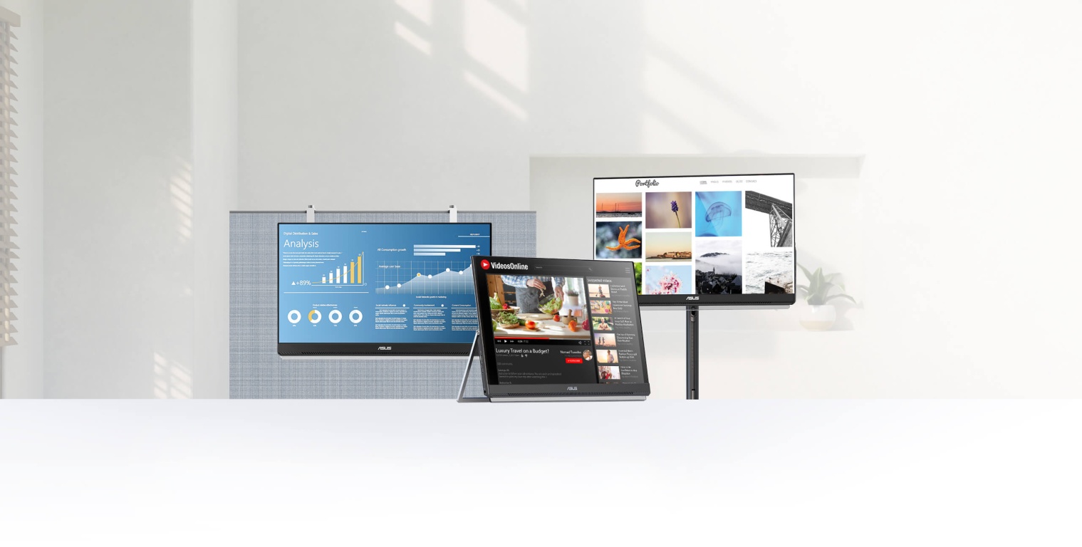 Портативный монитор ASUS ZenScreen MB249C